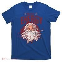 Big Nick Energy Merry Christmas Retro Funny Santa Adult Pun Gift T-Shirt thumb 0