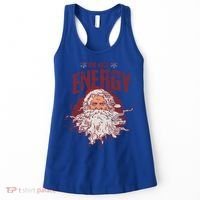 Big Nick Energy Merry Christmas Retro Funny Santa Adult Pun Gift Women's Tank Top thumb 0