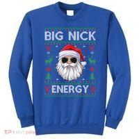 Big Nick Energy Santa Claus Ugly Christmas Sweater Gift Sweatshirt thumb 0