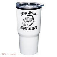 Big Nick Energy Santa Xmas Funny Christmas  Tumbler thumb 0