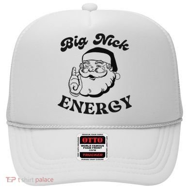 Big Nick Energy Santa Xmas Funny Christmas  Hat