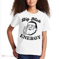 Big Nick Energy Santa Xmas Funny Christmas  Kids T-Shirt thumb 2