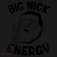 Big Nick Energy Funny Xmas Christmas Women's Hoodie thumb 2