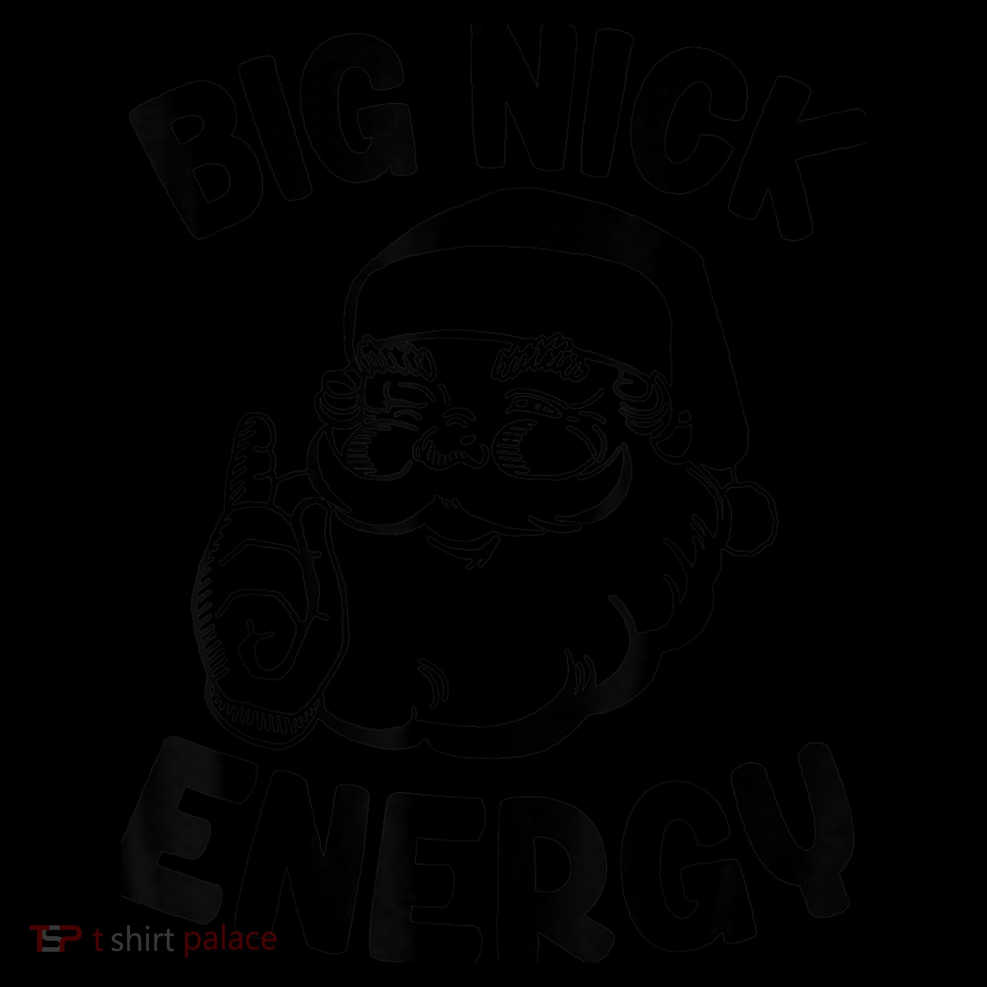 Big Nick Energy Funny Xmas Christmas Women's Hoodie