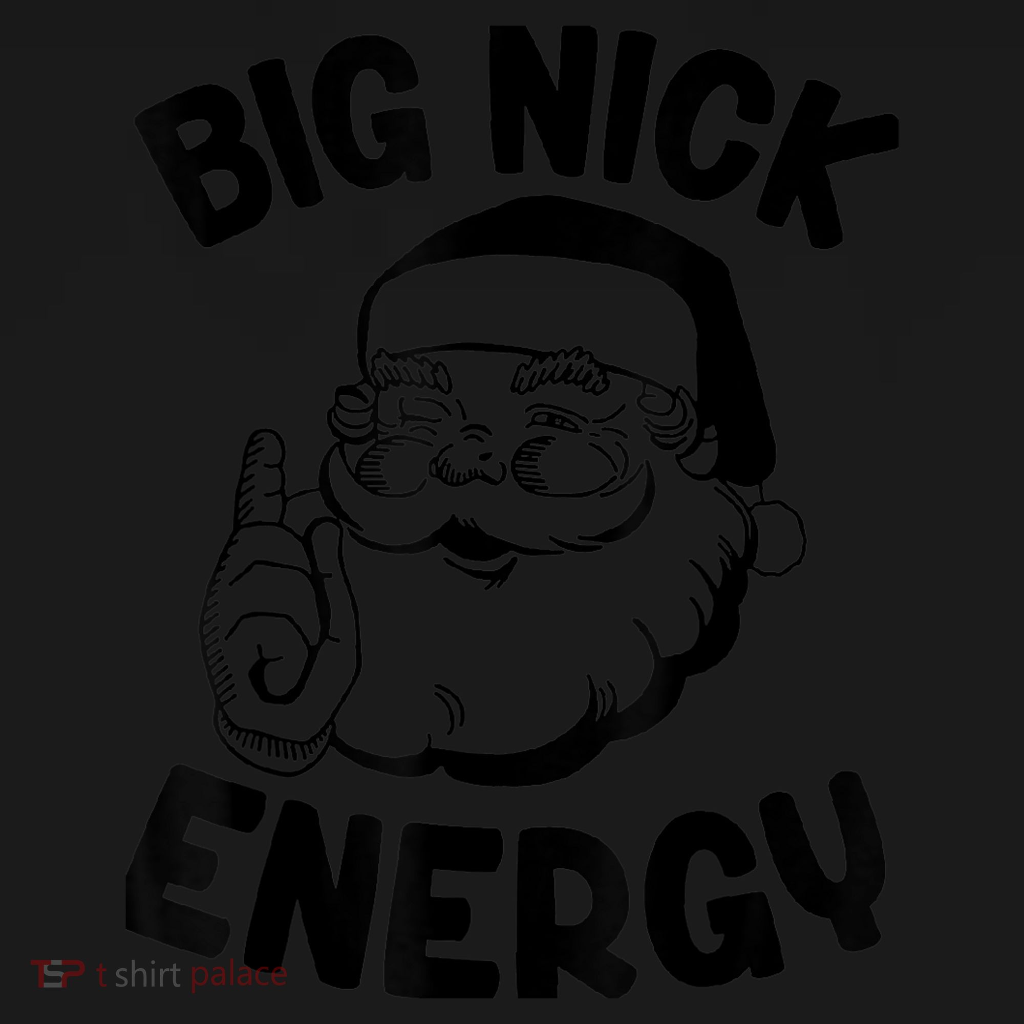 Big Nick Energy Funny Xmas Christmas Women's Tank Top