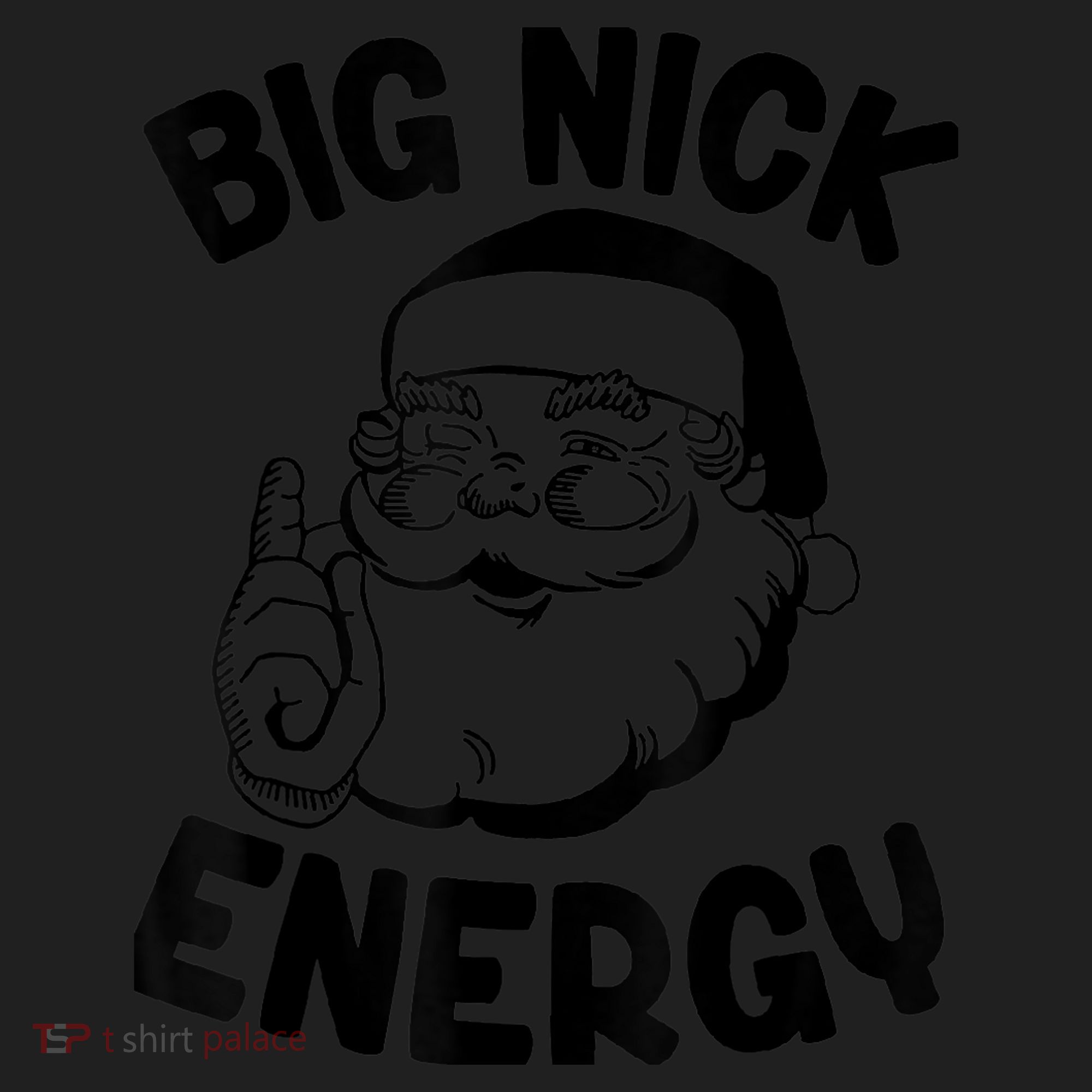 Big Nick Energy Funny Xmas Christmas Hat