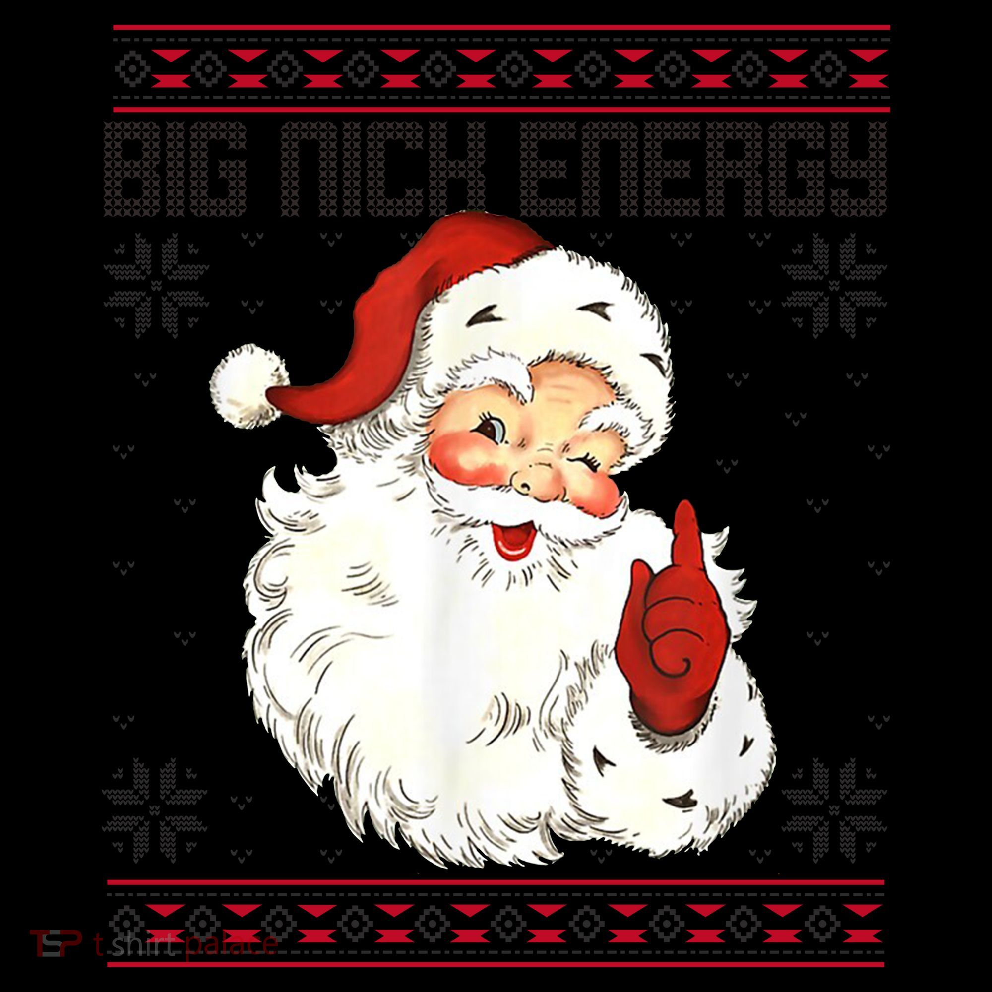 Big Nick Energy Santa Claus Holiday Coffee Mug
