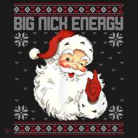 Big Nick Energy Santa Claus Holiday Women's Hoodie thumb 2