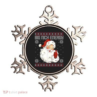 Big Nick Energy Santa Claus Holiday Ornament