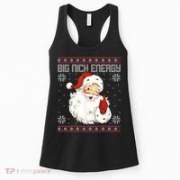 Big Nick Energy Santa Claus Holiday Women's Tank Top thumb 0