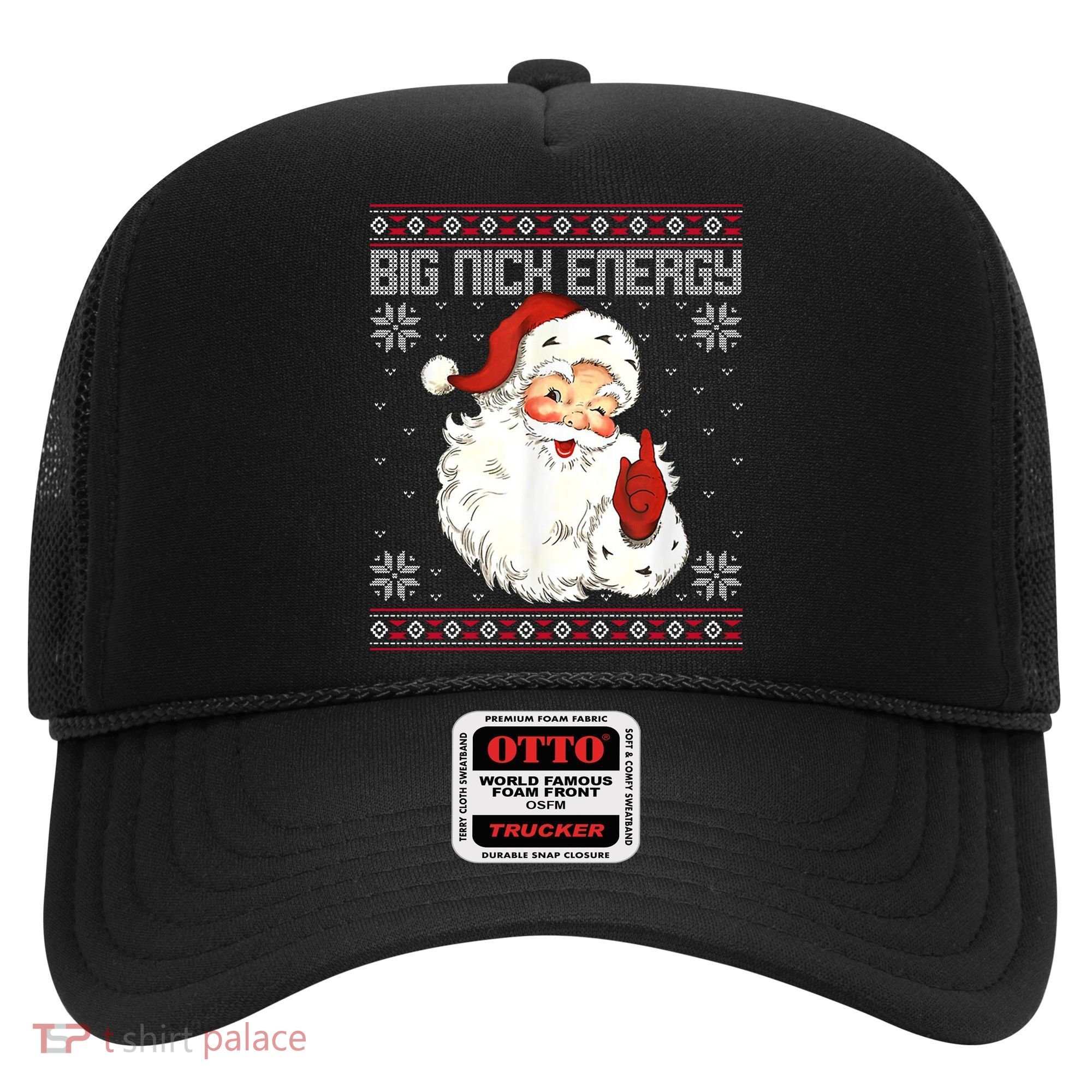 Big Nick Energy Santa Claus Holiday Hat