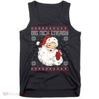 Big Nick Energy Santa Claus Holiday Tank Top thumb 0