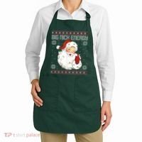 Big Nick Energy Santa Claus Holiday Apron thumb 2