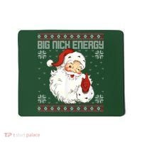 Big Nick Energy Santa Claus Holiday Mousepad thumb 0