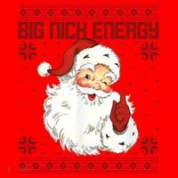 Big Nick Energy Santa Claus Holiday Santa Hat thumb 1