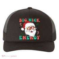 Big Nick Energy Santa Claus Funny Christmas Yupoong Adult 5-Panel Trucker Hat thumb 0