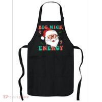Big Nick Energy Santa Claus Funny Christmas Apron thumb 0