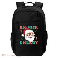 Big Nick Energy Santa Claus Funny Christmas Backpack thumb 0