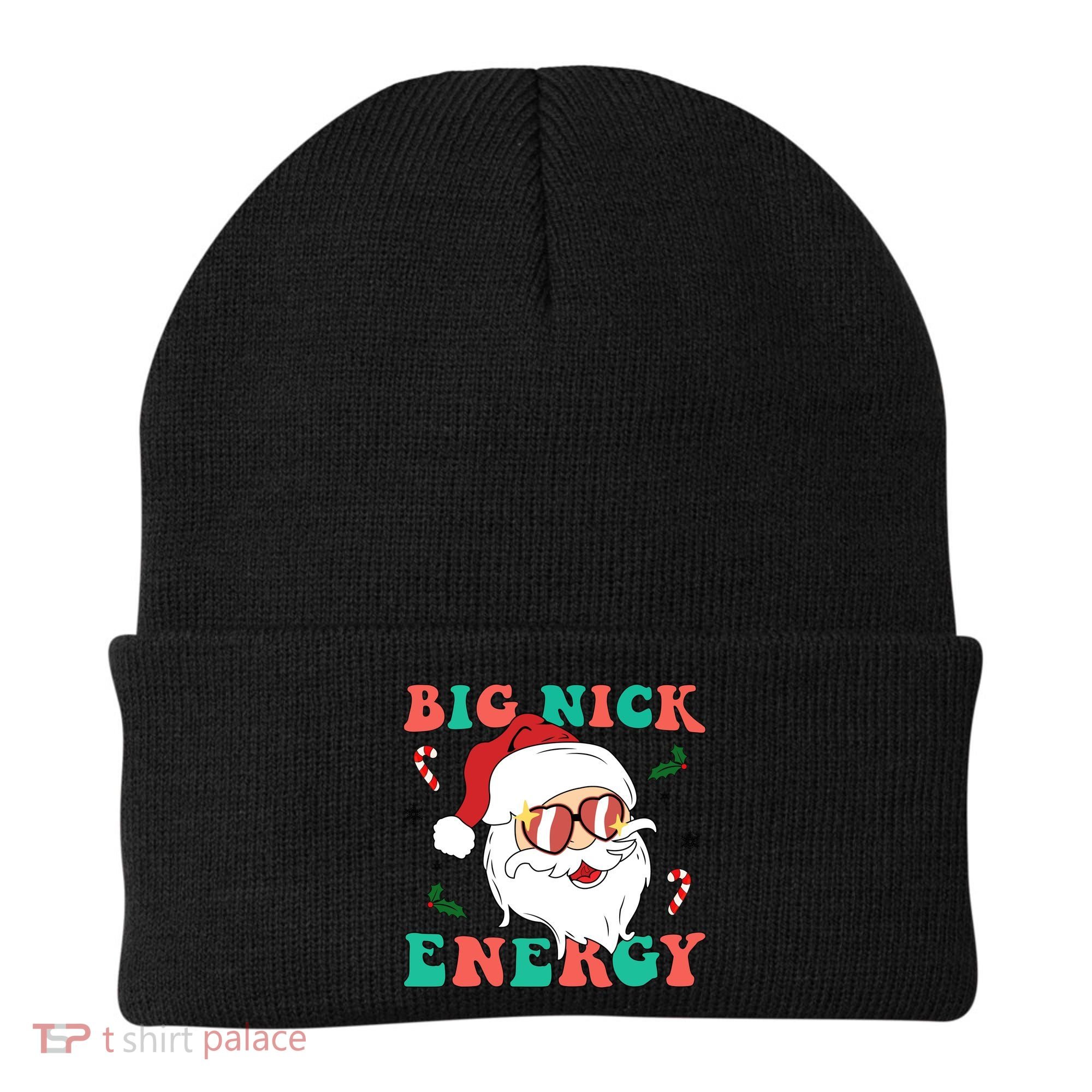 Big Nick Energy Santa Claus Funny Christmas Beanie
