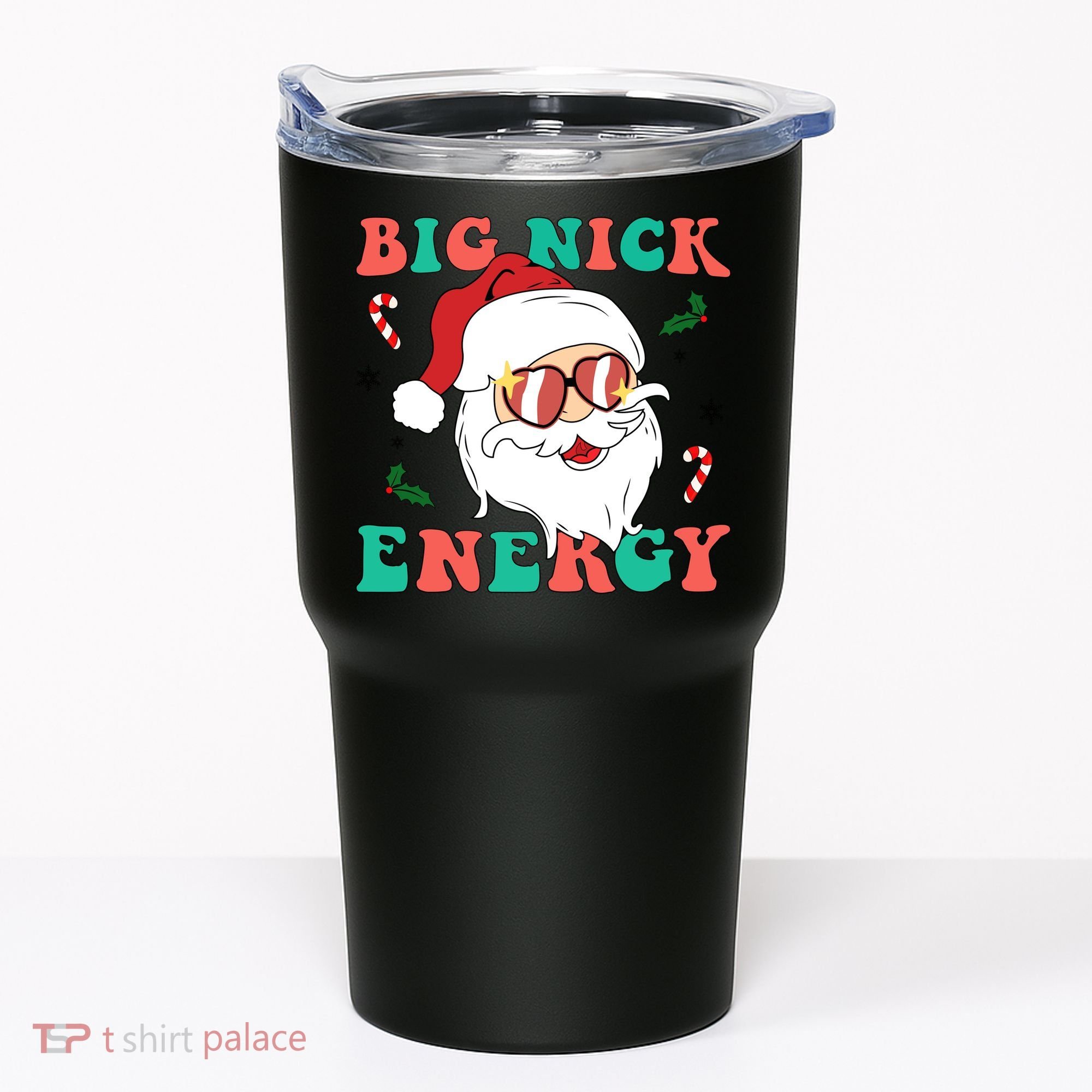 Big Nick Energy Santa Claus Funny Christmas Tumbler