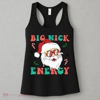 Big Nick Energy Santa Claus Funny Christmas Women's Tank Top thumb 3