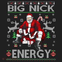 Big Nick Energy Santa Christmas Ugly Sweater Women's Sweatshirt thumb 2