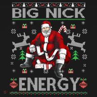 Big Nick Energy Santa Christmas Ugly Sweater Women's Tank Top thumb 5