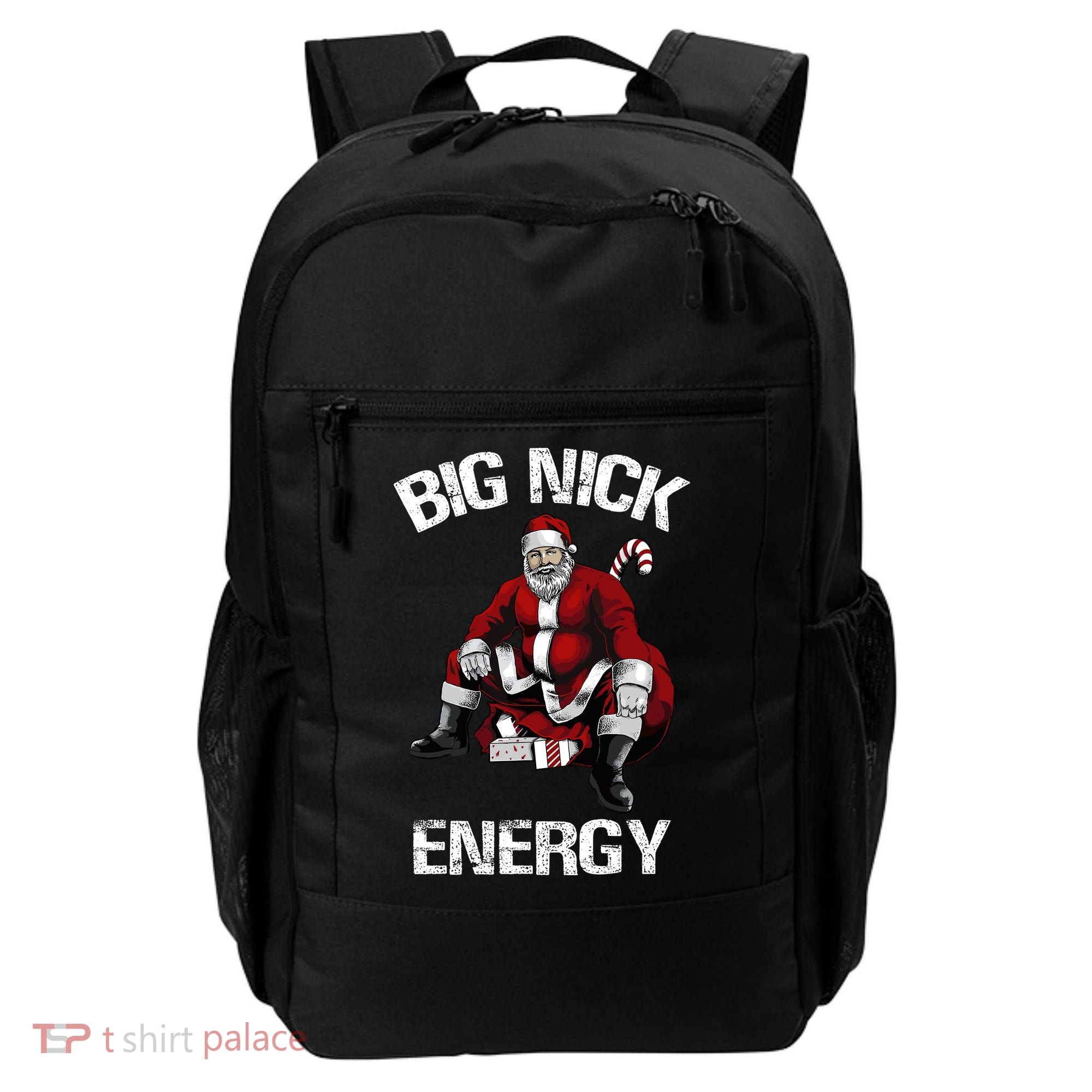 Big Nick Energy Funny Santa Christmas Backpack