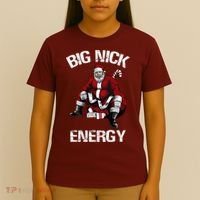 Big Nick Energy Funny Santa Christmas T-Shirt thumb 4