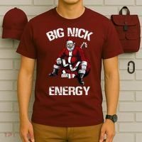 Big Nick Energy Funny Santa Christmas T-Shirt thumb 6