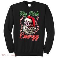 Big Nick Energy Santa Claus Smokin St. Nick Christmas Sweatshirt thumb 0