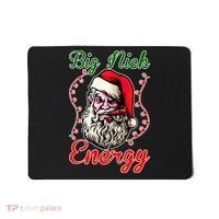 Big Nick Energy Santa Claus Smokin St. Nick Christmas Mousepad thumb 0