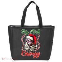 Big Nick Energy Santa Claus Smokin St. Nick Christmas Tote Bag thumb 0