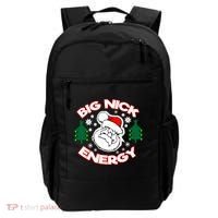 Big Nick Energy Santa Claus Snowflake Christmas Backpack thumb 0