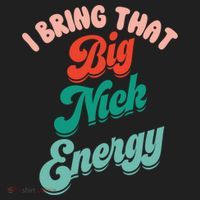 Big Nick Energy Santa Xmas Funny Christmas Retro Cool Gift Women's Sweatshirt thumb 2
