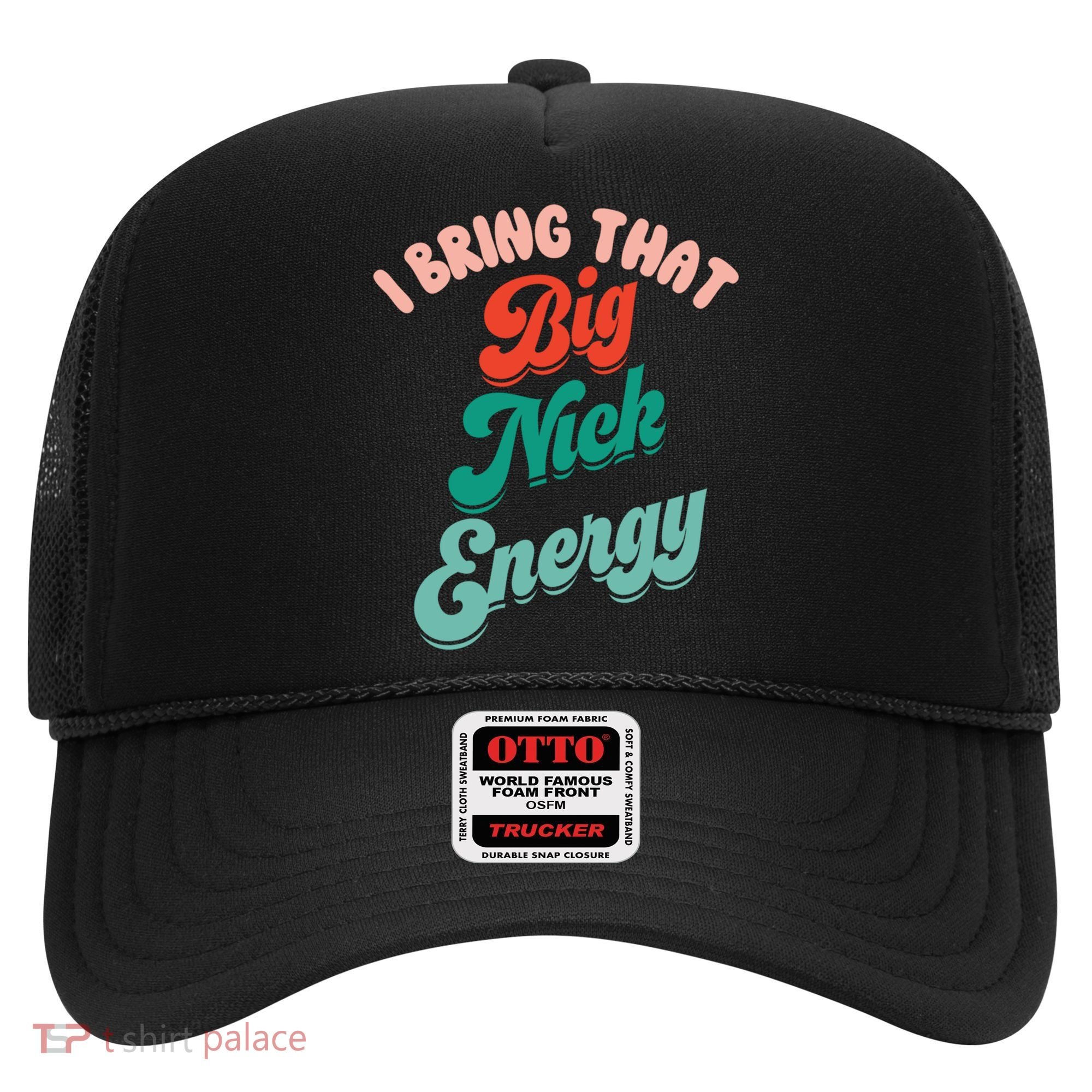 Big Nick Energy Santa Xmas Funny Christmas Retro Cool Gift Hat