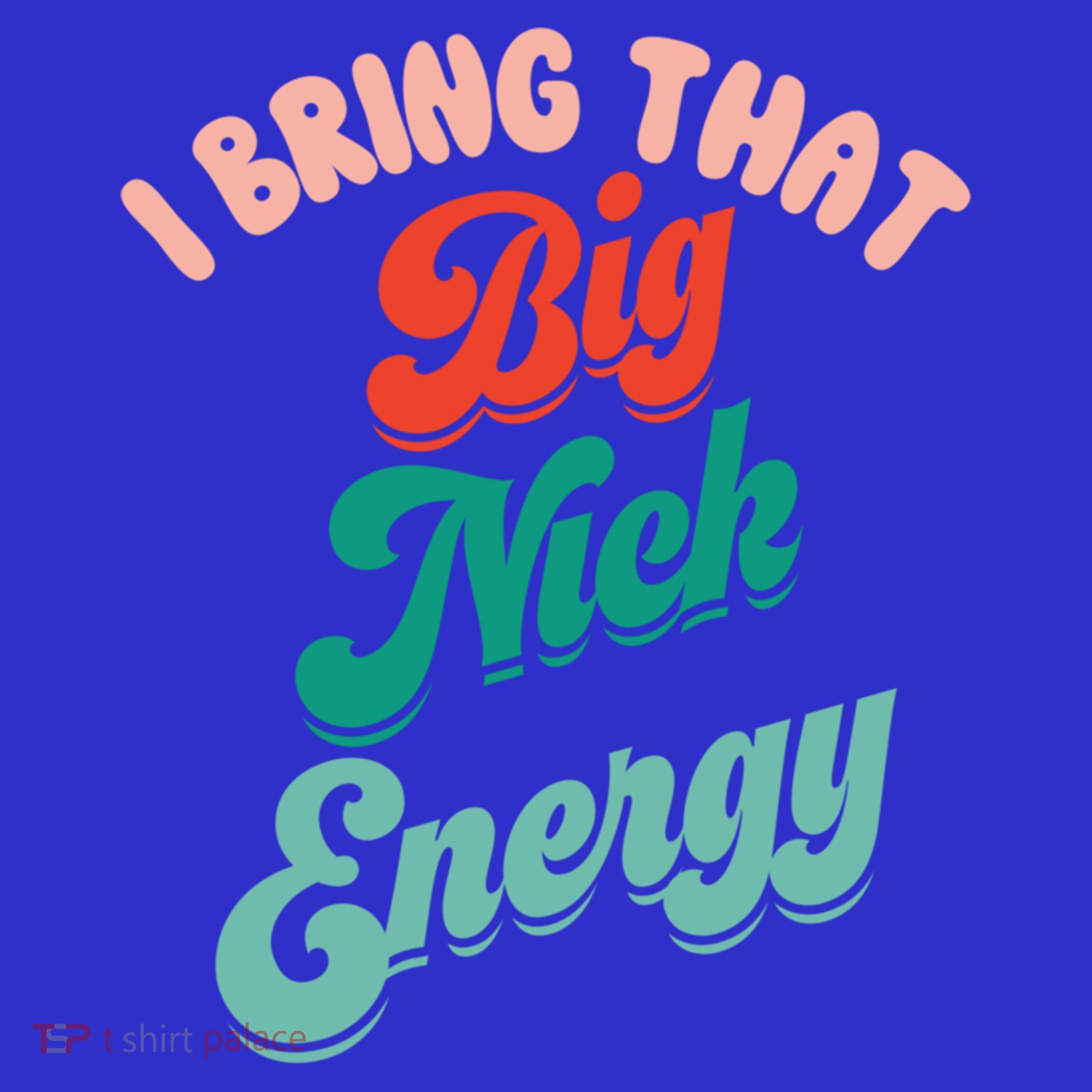 Big Nick Energy Santa Xmas Funny Christmas Retro Cool Gift Apron