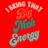 Big Nick Energy Santa Xmas Funny Christmas Retro Cool Gift Santa Hat thumb 1