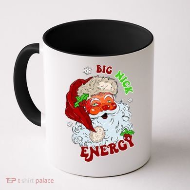 Big Nick Energy Classic Santa Claus Christmas Coffee Mug