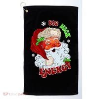 Big Nick Energy Classic Santa Claus Christmas Golf Towel thumb 0