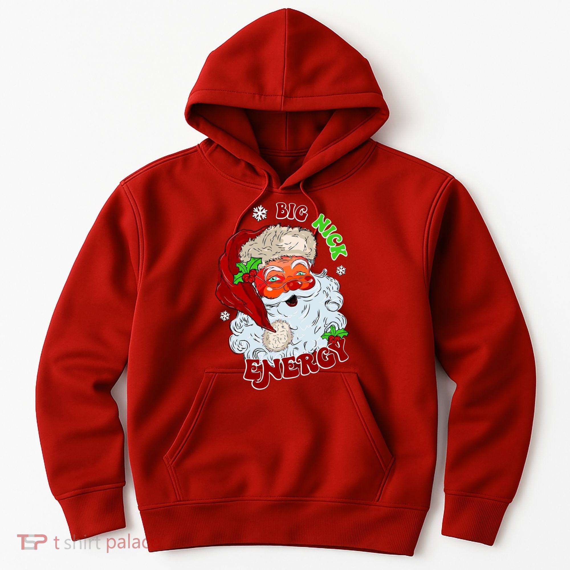 Big Nick Energy Classic Santa Claus Christmas Hoodie