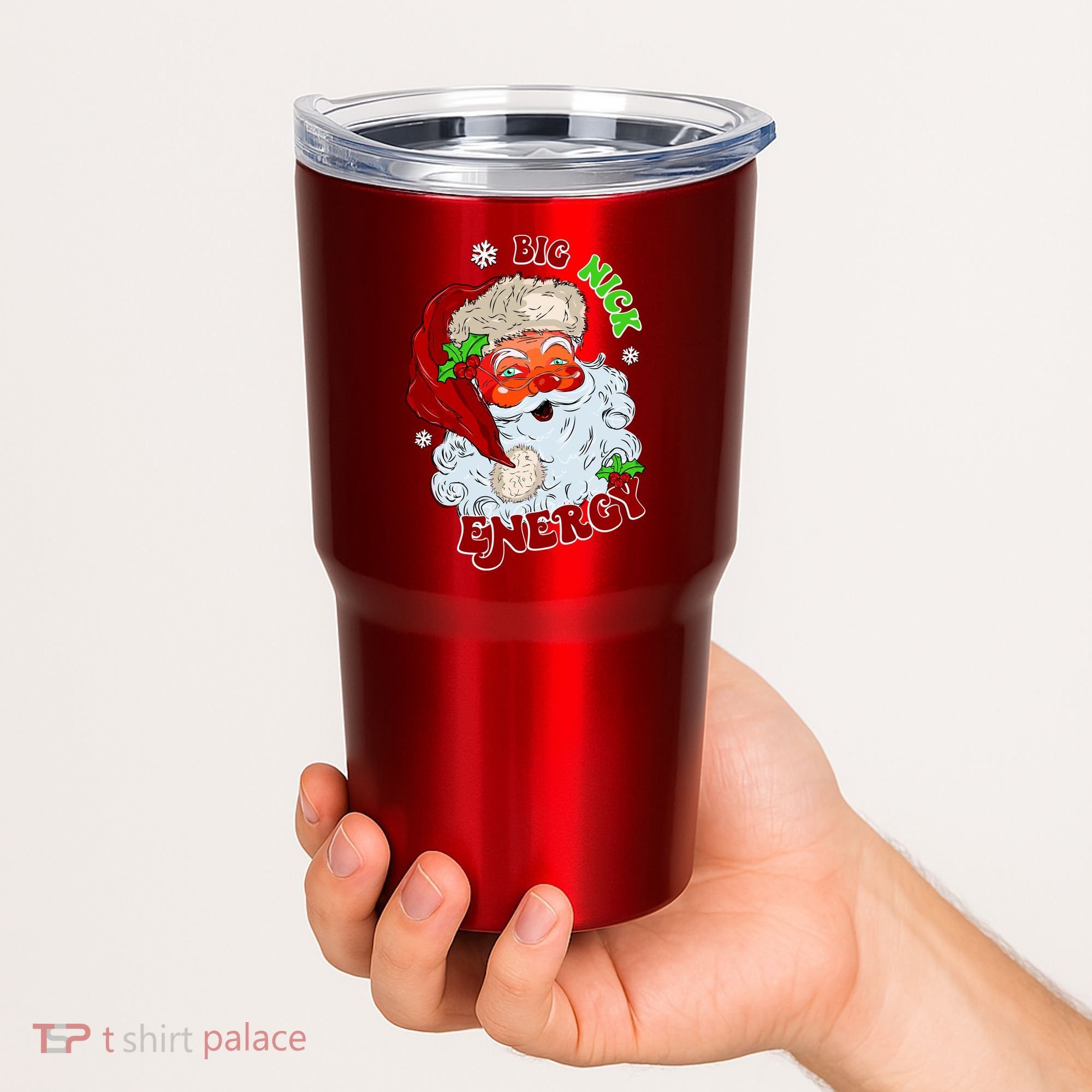 Big Nick Energy Classic Santa Claus Christmas Tumbler