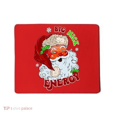 Big Nick Energy Classic Santa Claus Christmas Mousepad