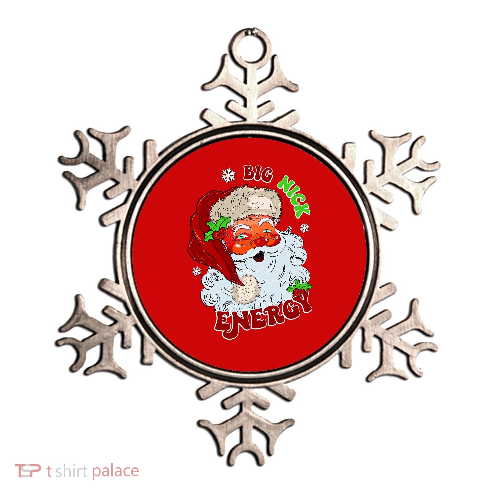 Big Nick Energy Classic Santa Claus Christmas Ornament