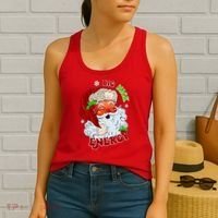 Big Nick Energy Classic Santa Claus Christmas Women's Tank Top thumb 2