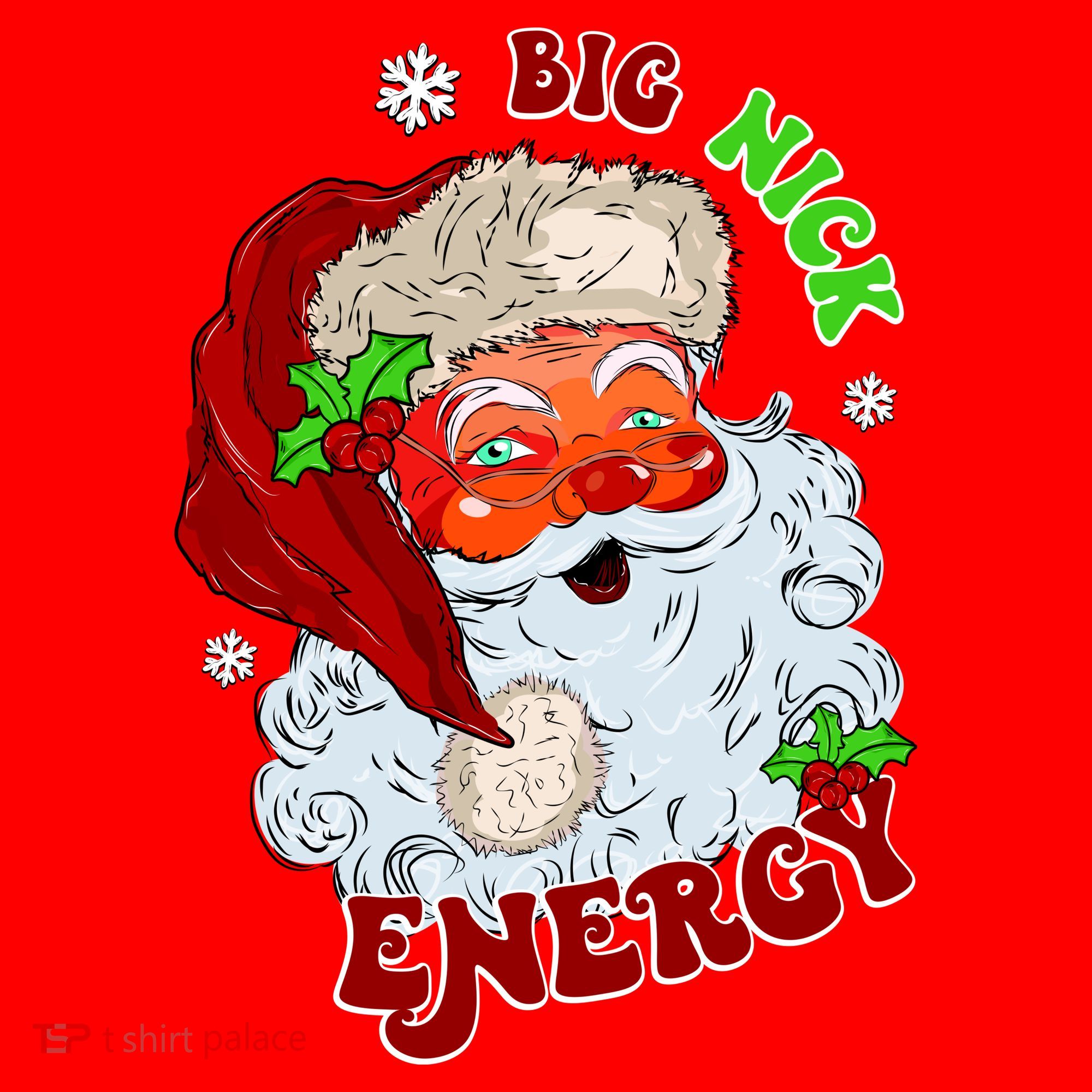 Big Nick Energy Classic Santa Claus Christmas Women's Tank Top