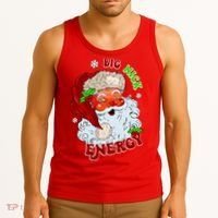 Big Nick Energy Classic Santa Claus Christmas Tank Top thumb 3