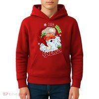 Big Nick Energy Classic Santa Claus Christmas Kids Hoodie thumb 4