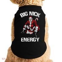 Big Nick Energy Santa Christmas Doggie Tank thumb 0