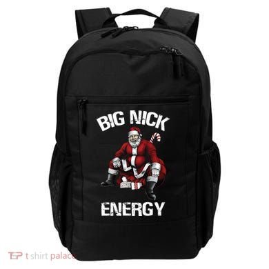 Big Nick Energy Santa Christmas Backpack